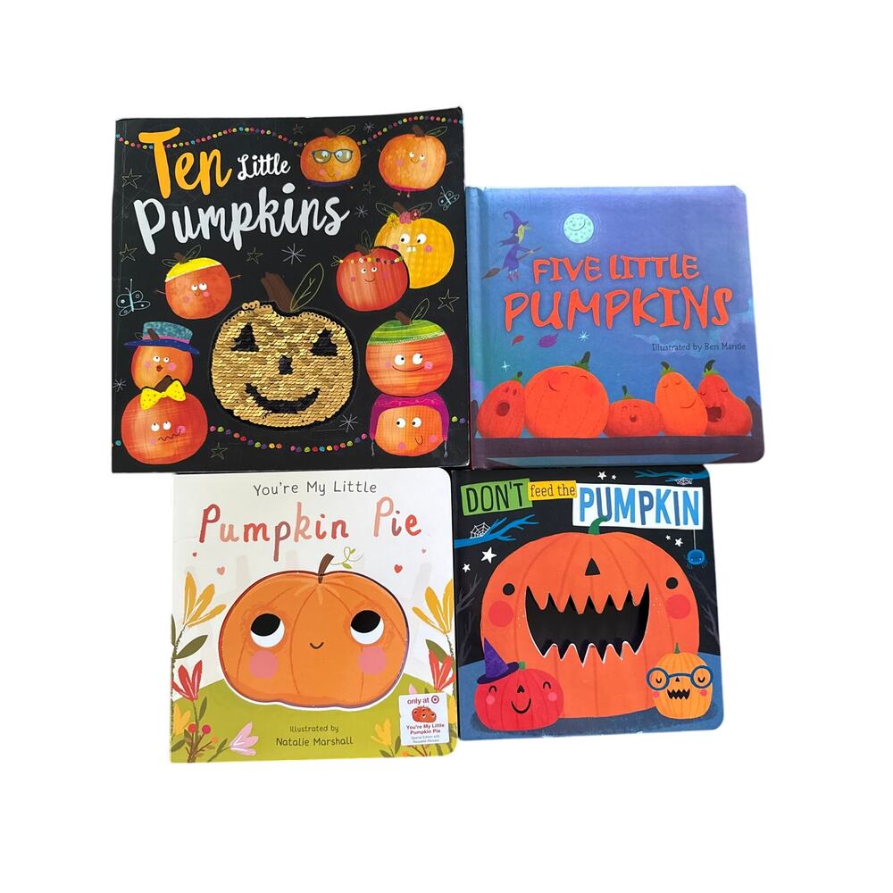 Halloween & Fall 4 Book Preschool‎ Book Bundle